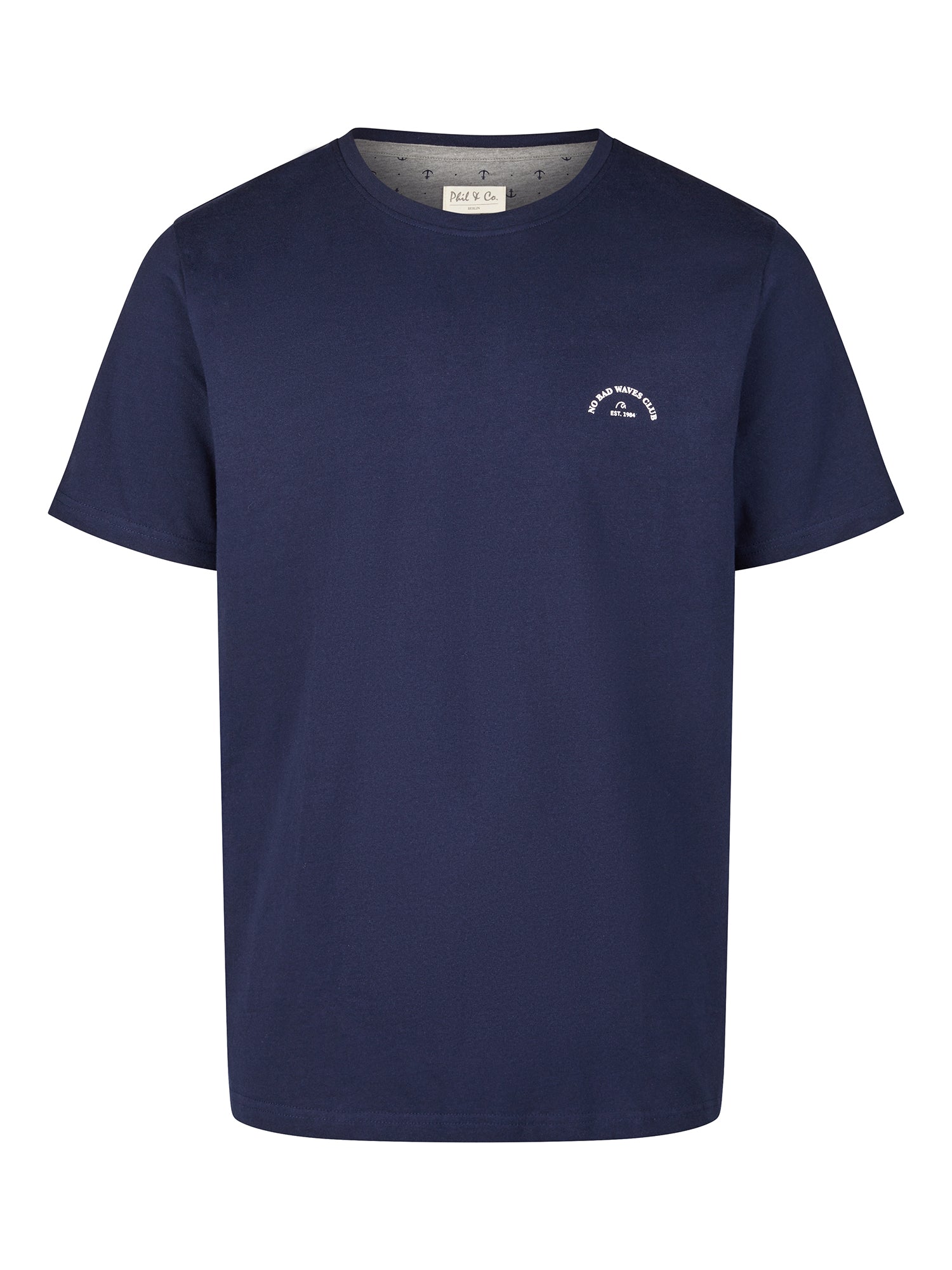 navy-grau / L