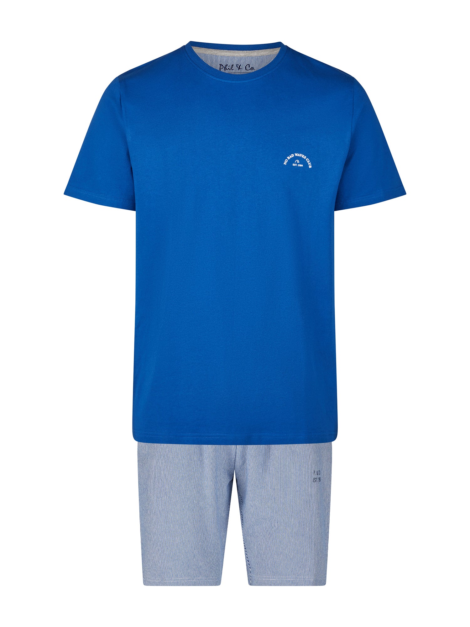 blau-weiß / L