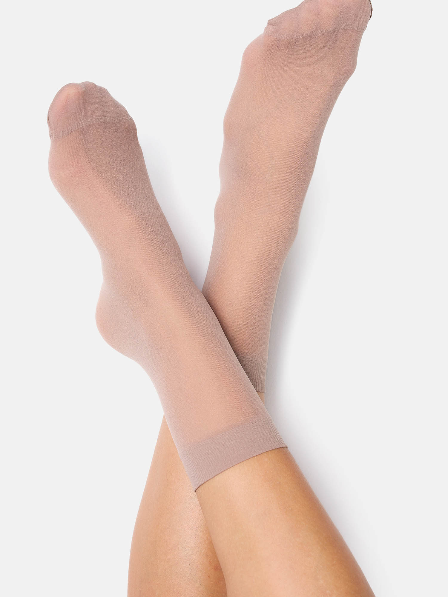 NUR DIE Damen Söckchen Semi-Blickdicht 30 DEN