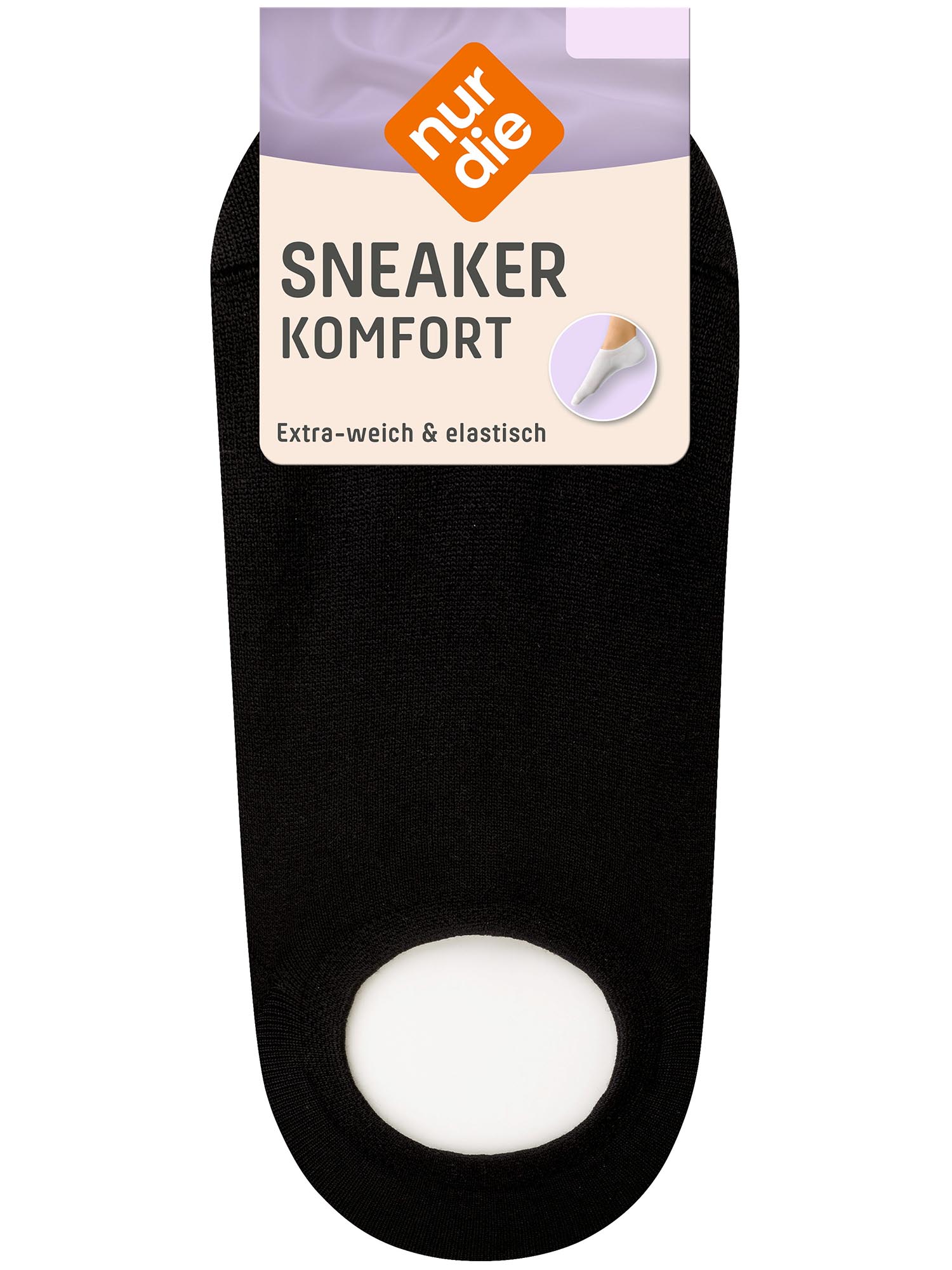 NUR DIE Damen Sneakersocken Komfort