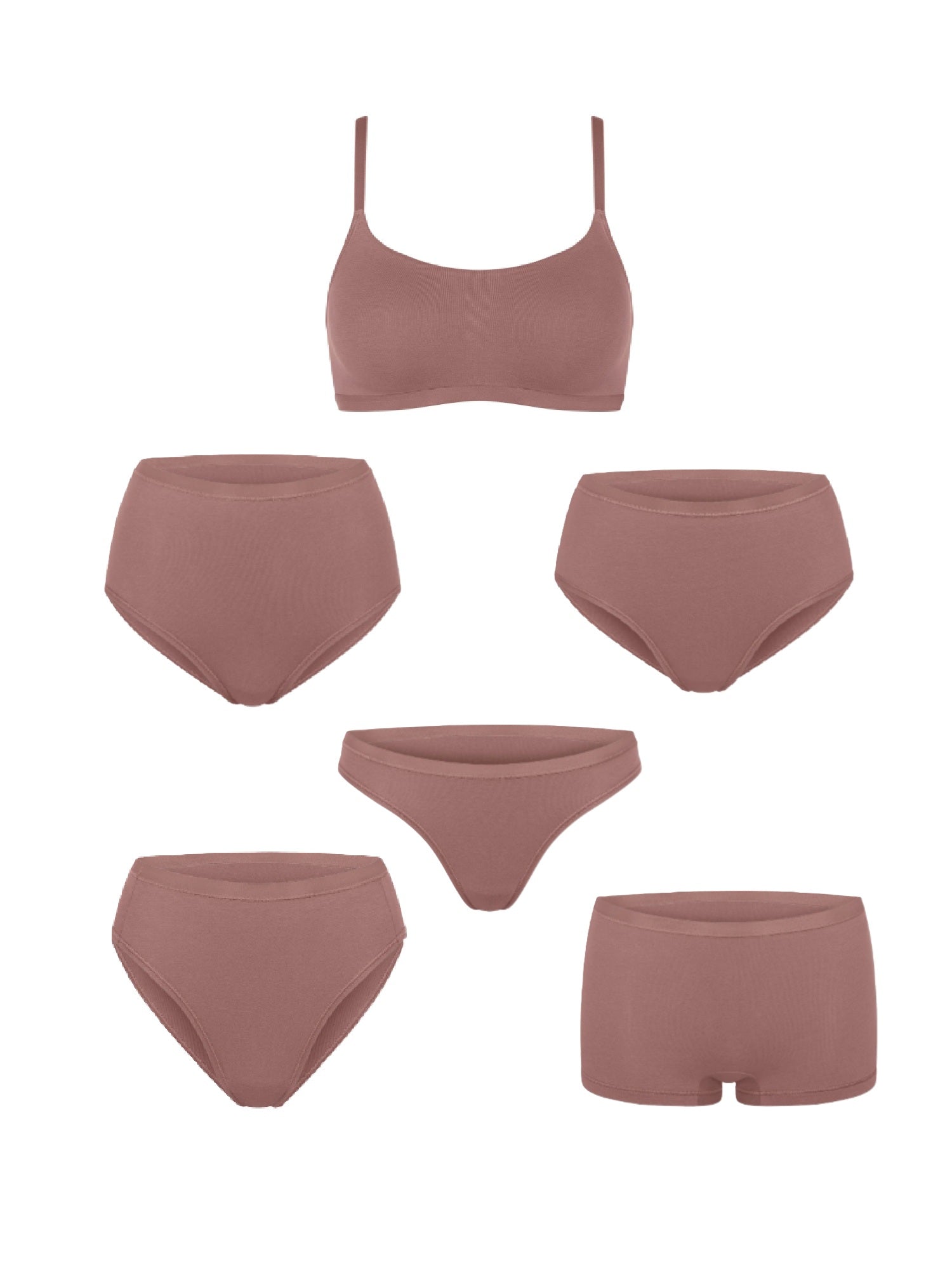 sloggy Damen Unterwäsche Bundle Go Daily Cotton 6er Pack