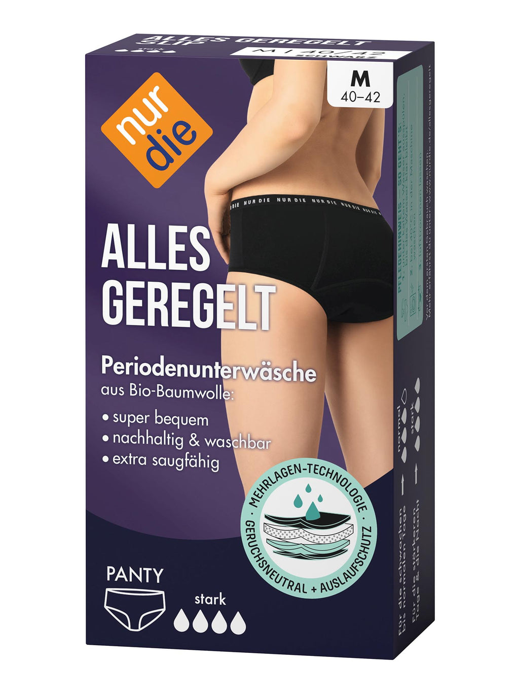 ALLEEN DE 7-delige set menstruatieondergoed voor dames