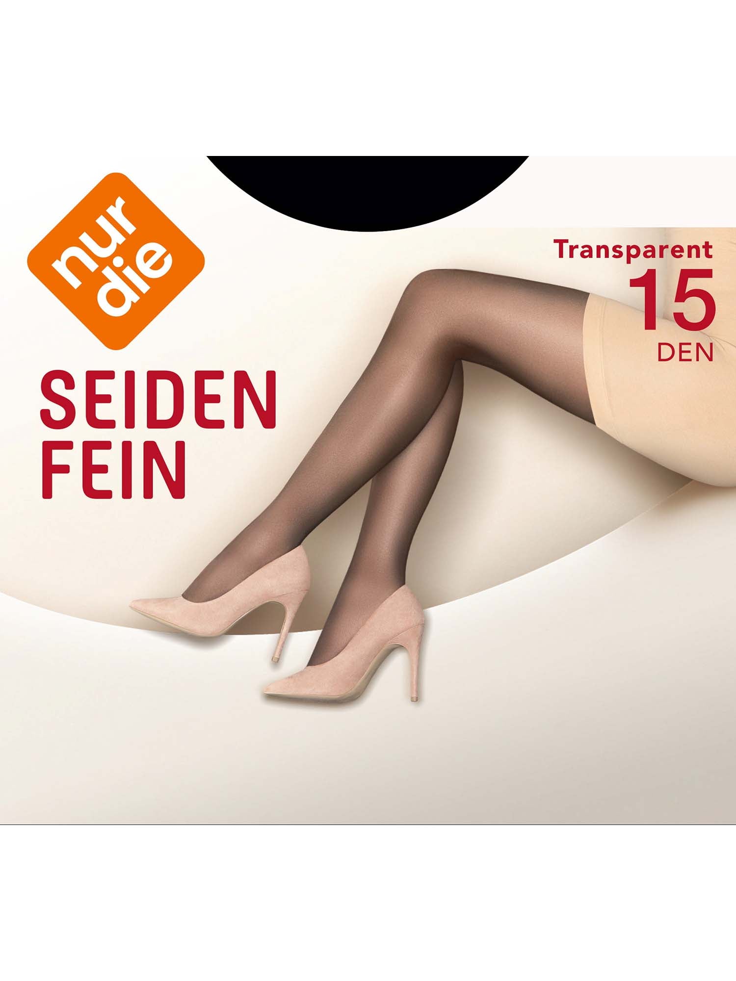NUR DIE Damen Strumpfhose Seidenfein 15 DEN
