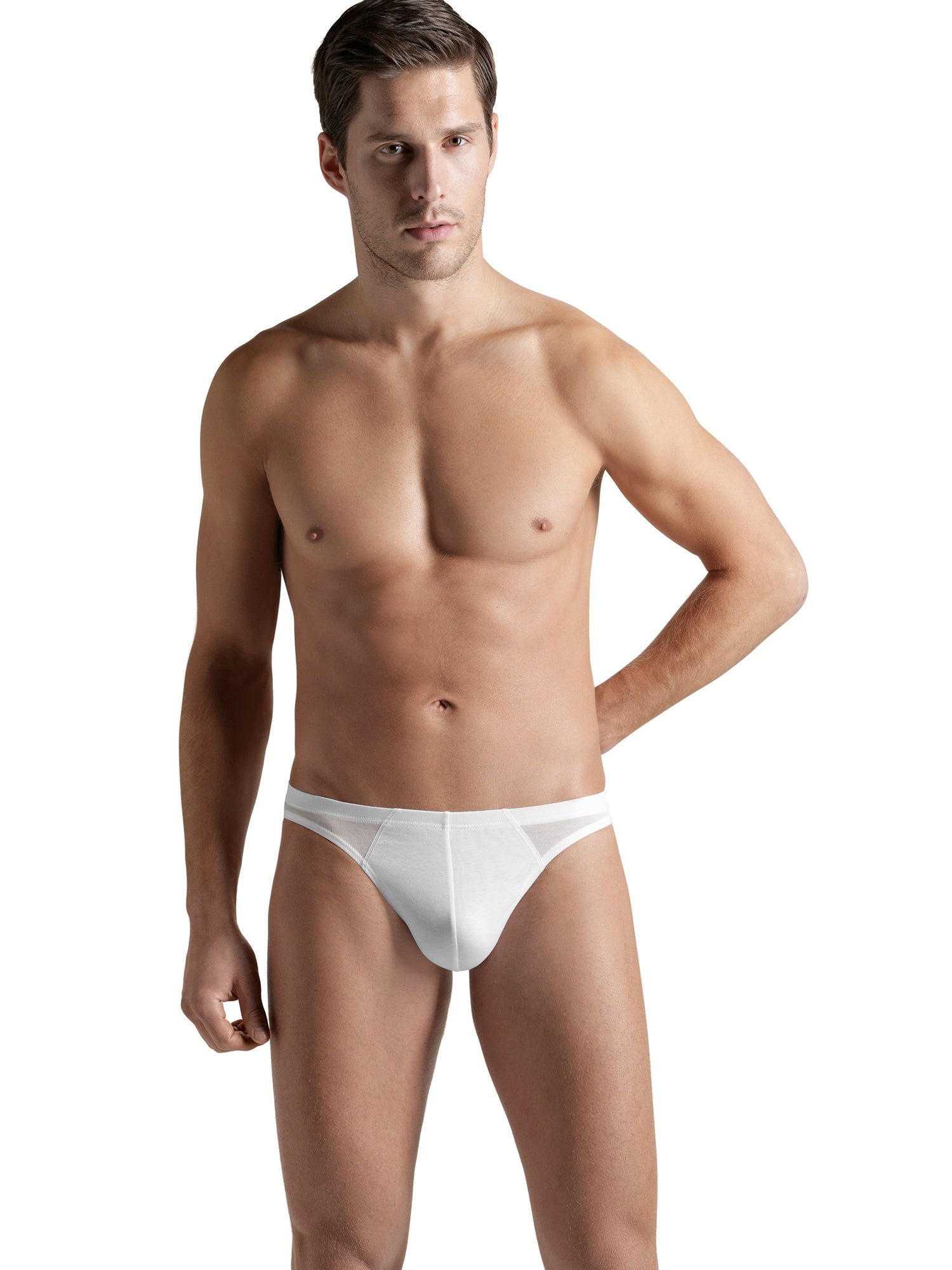 Hanro Herren Cotton Sporty Mini Slip