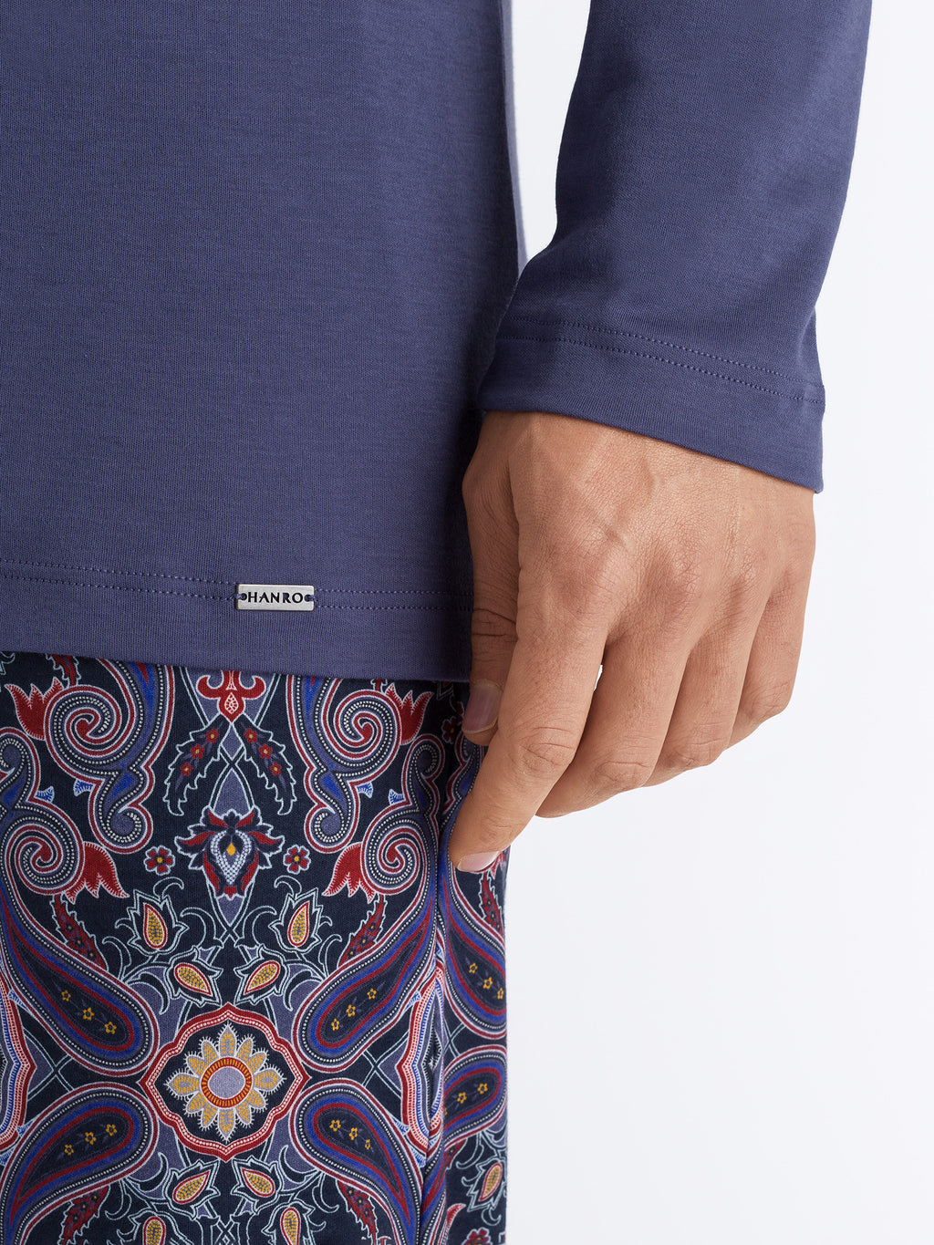 HANRO Herren Pyjama Night & Day Lang