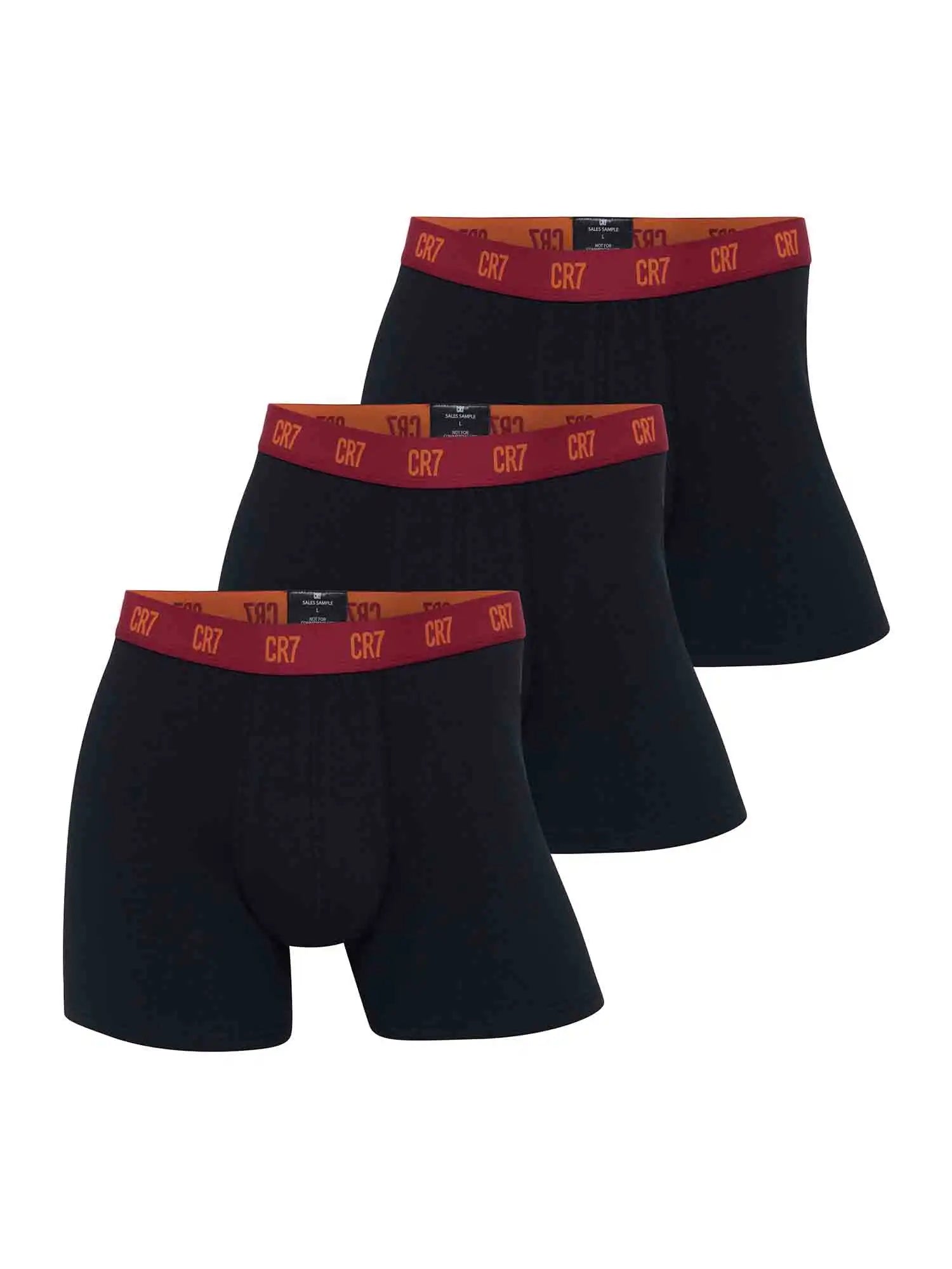 CR7 Cristiano Ronaldo Heren Boxershorts van biologisch katoen, set van 3
