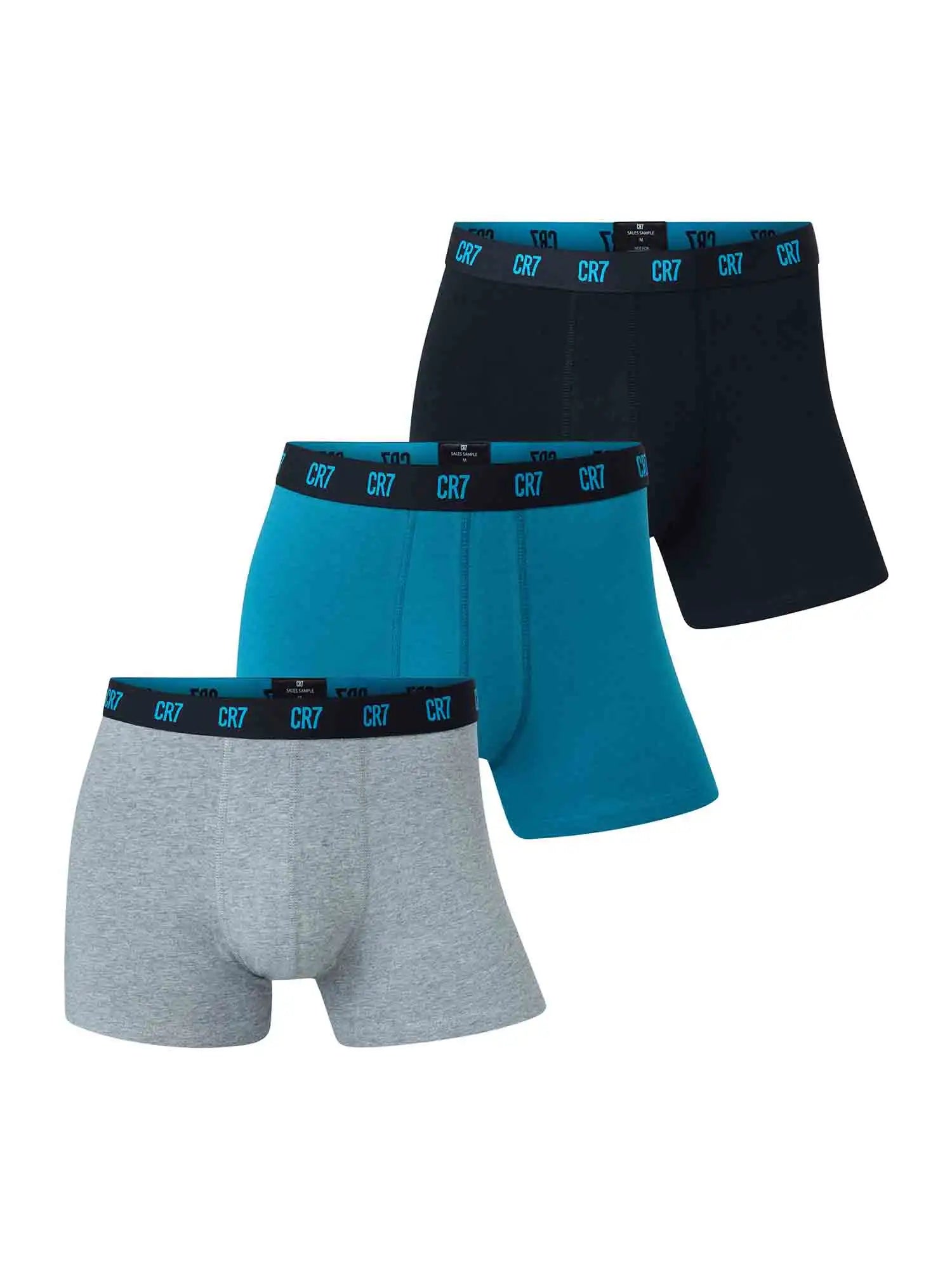 CR7 Cristiano Ronaldo Heren Boxershorts van biologisch katoen, set van 3