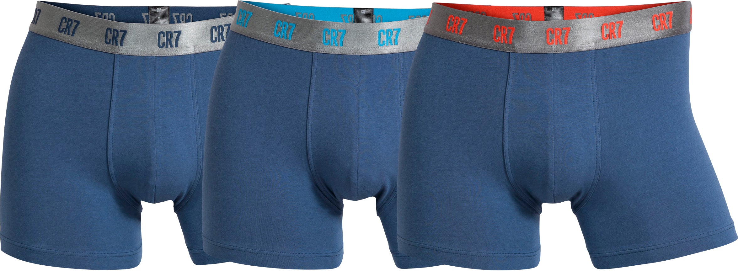 CR7 Cristiano Ronaldo Herren Trunks Basic 3er Pack