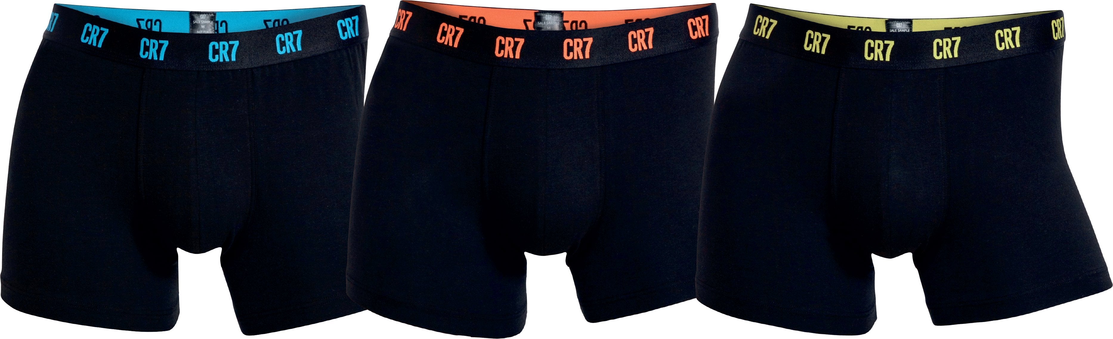 CR7 Cristiano Ronaldo Herren Trunks Basic 3er Pack