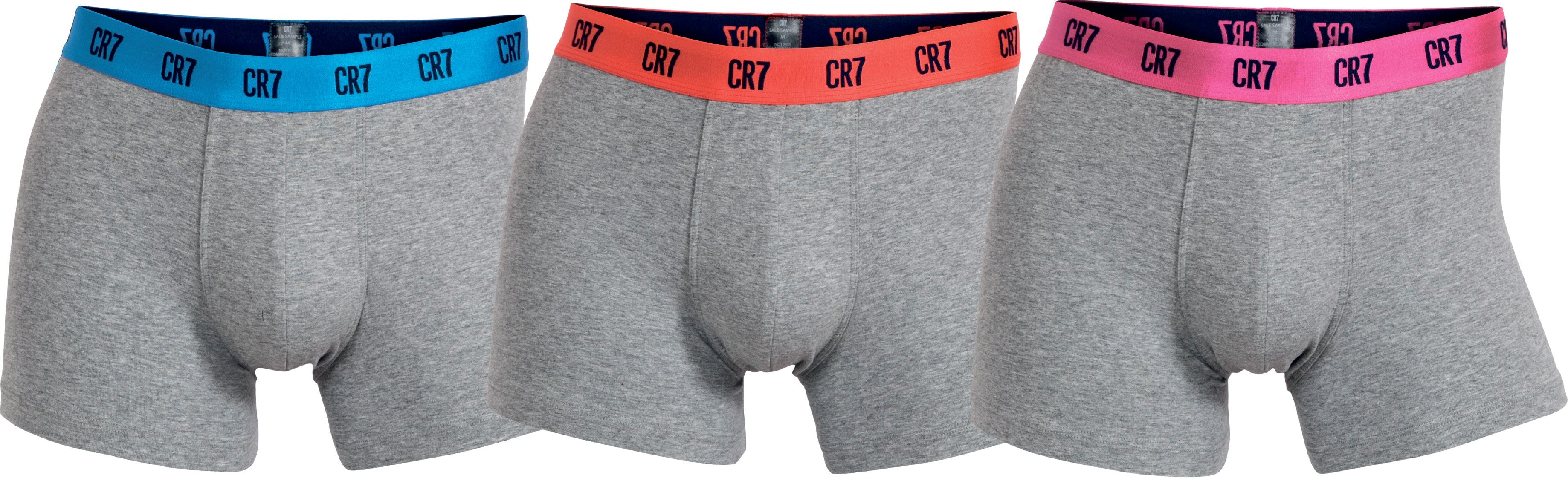 CR7 Cristiano Ronaldo Herren Trunks Basic 3er Pack