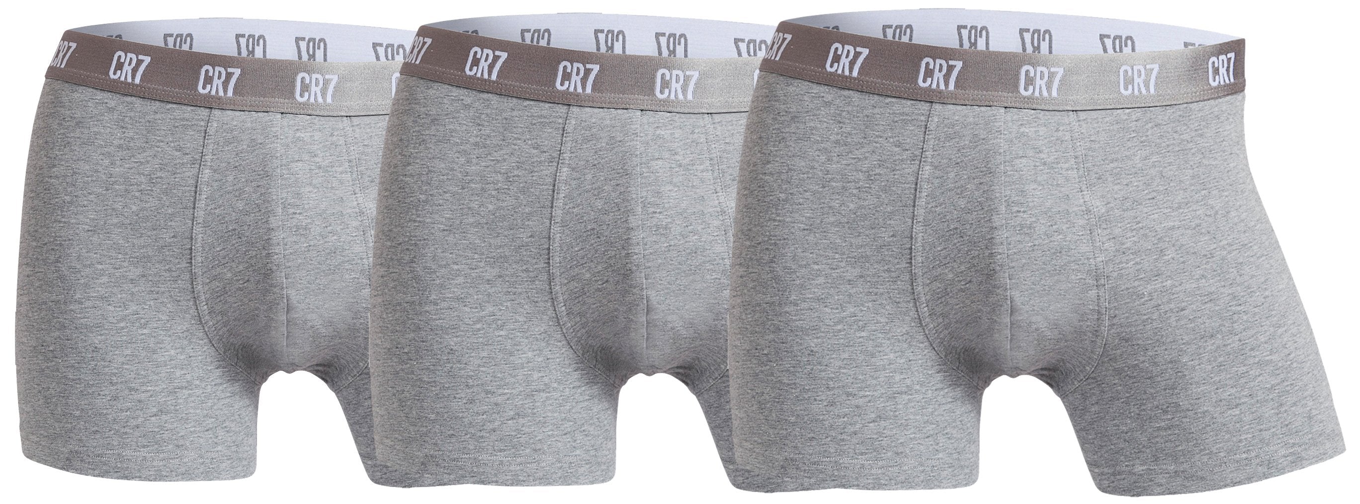 CR7 Cristiano Ronaldo Herren Trunks Basic 3er Pack