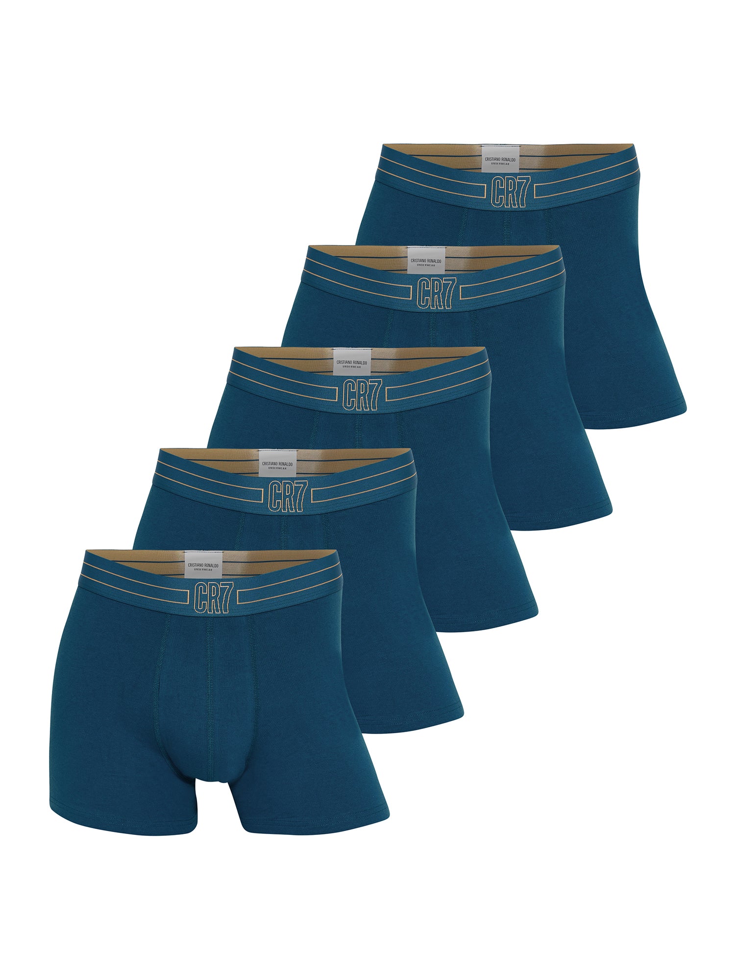 CR7 Cristiano Ronaldo Herren Trunks Organic 5er Pack