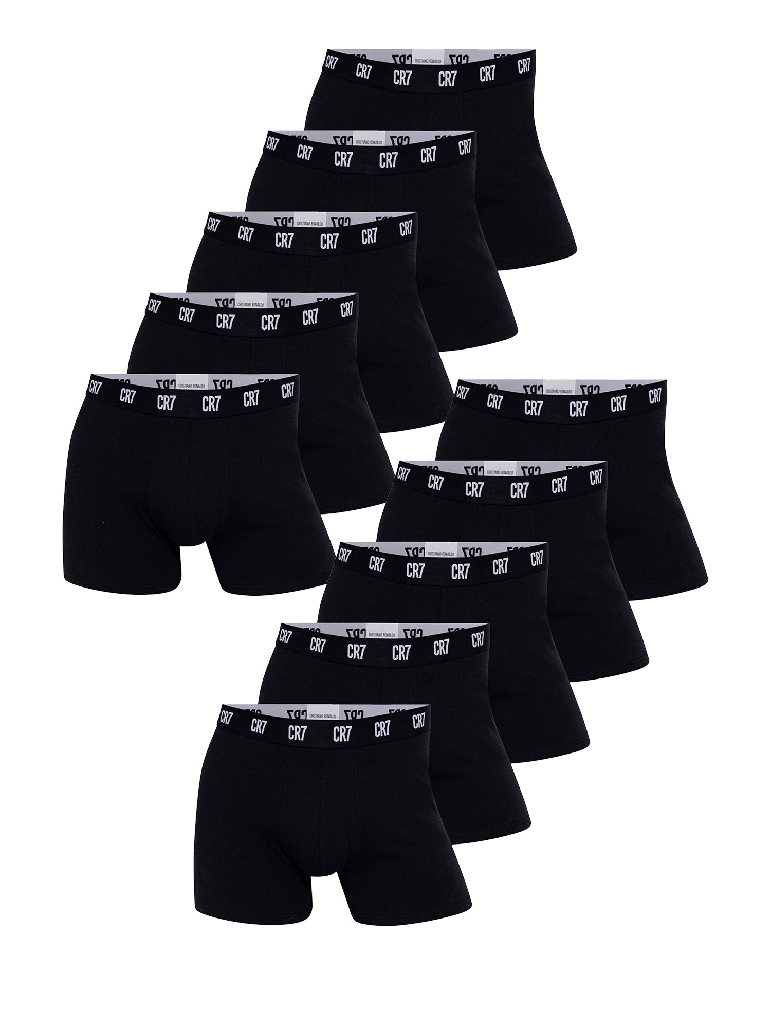 CR7 Cristiano Ronaldo Herren Trunks Basic 10er Pack