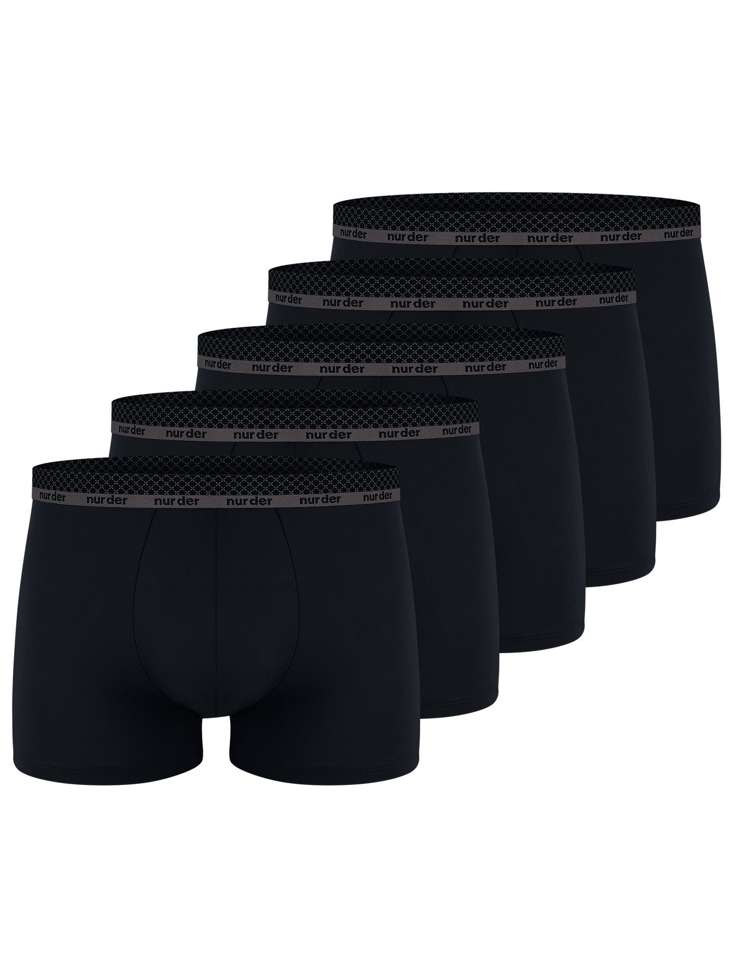 NUR DIE Herren Boxer-Briefs Microfaser 5er Pack