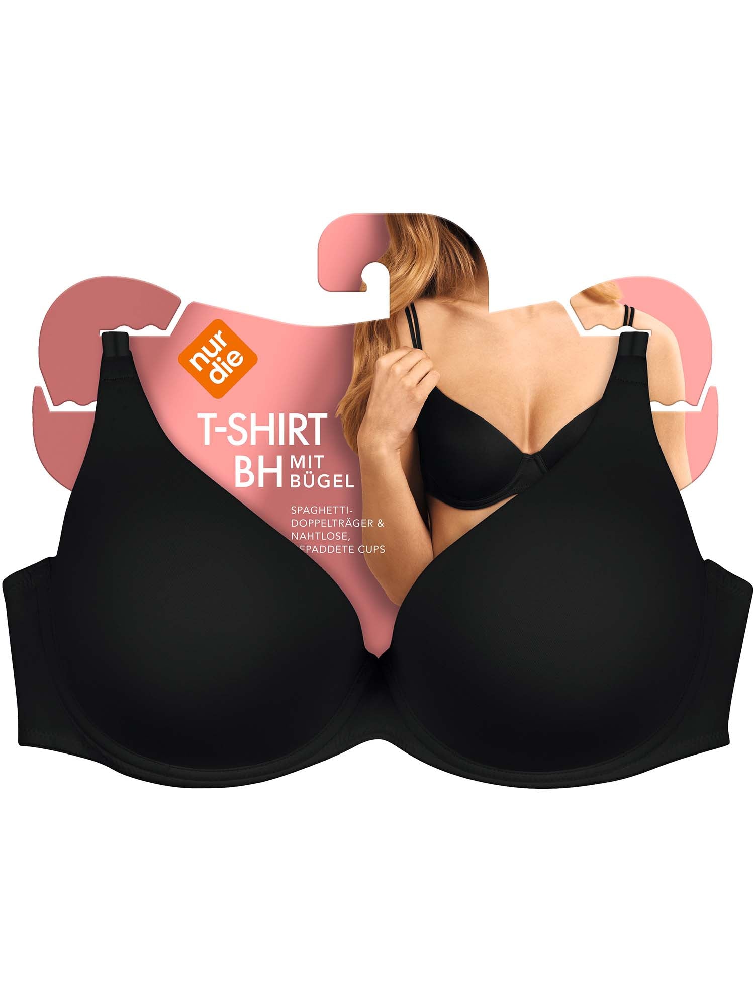 NUR DIE Damen T-Shirt-BH mit Bügel