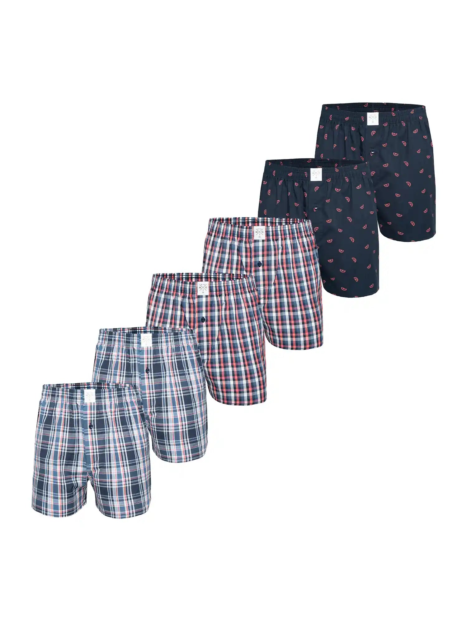 MG-1 Heren Boxershorts Classics Pak van 6