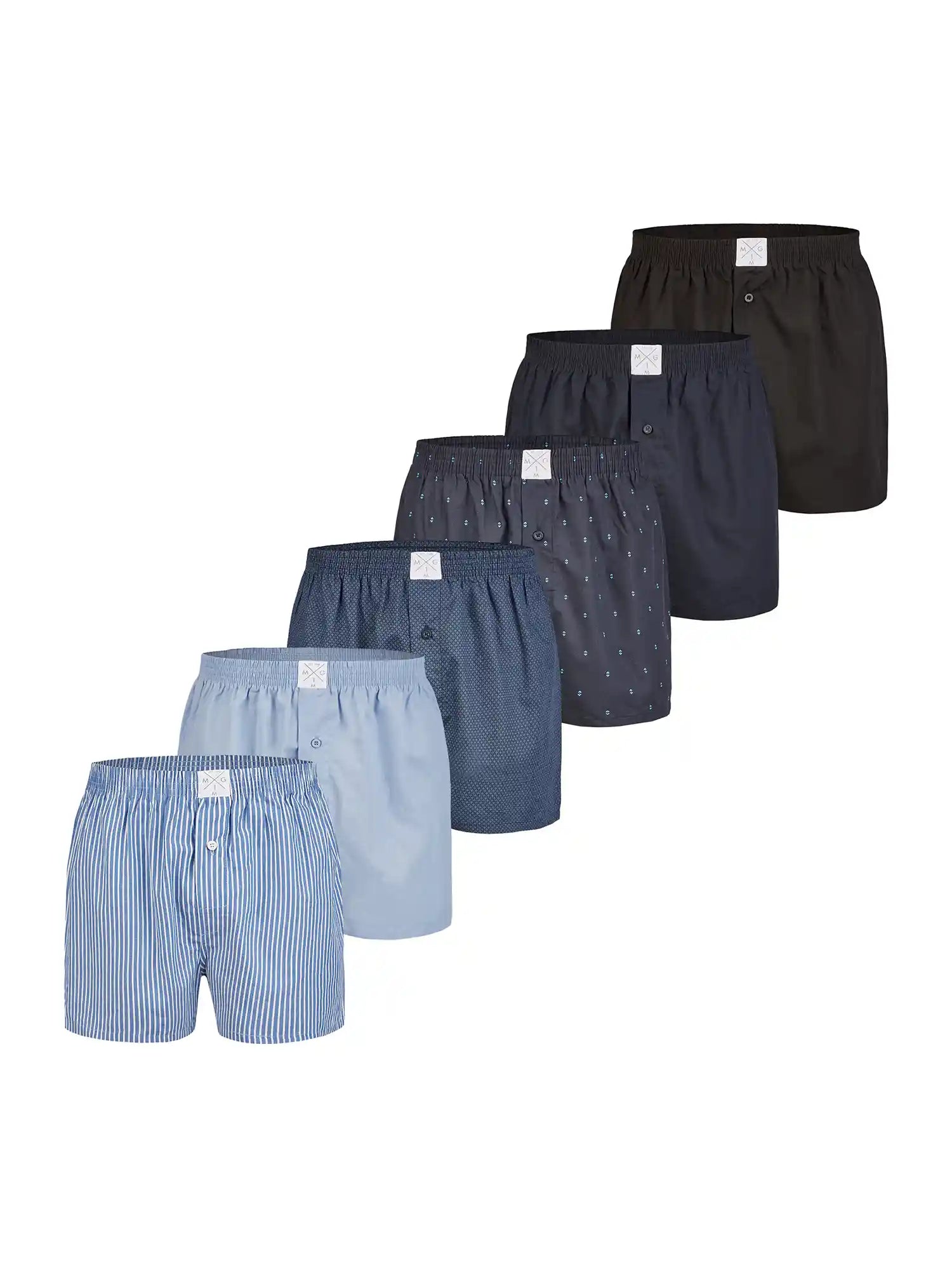 MG-1 Heren Boxershorts Classics Pak van 6