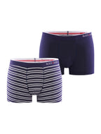 navy Stripes, navy Solid / L