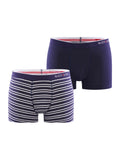 Blackspade Herren Boxer-Briefs Stripes 2er Pack
