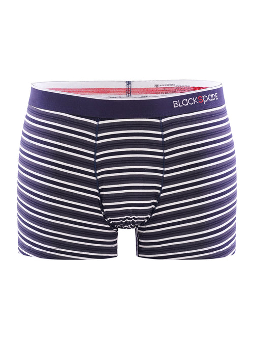 navy Stripes, navy Solid / L