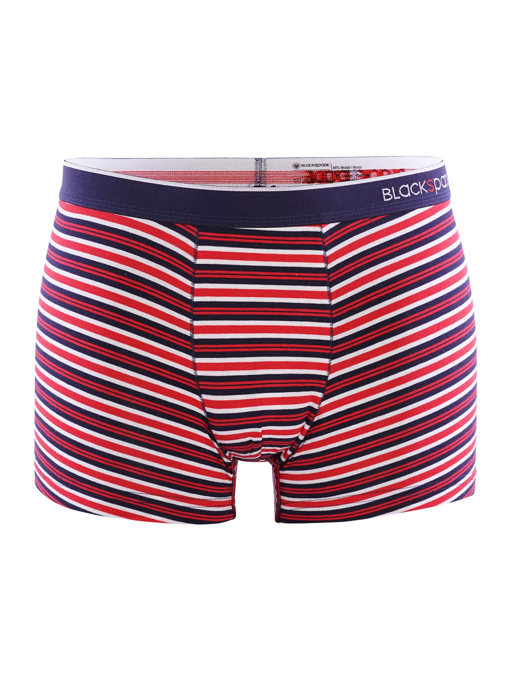 rot Stripes, rot Solid / L