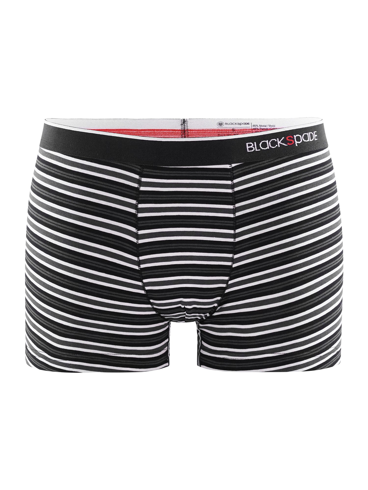 schwarz Stripes, schwarz Solid / L