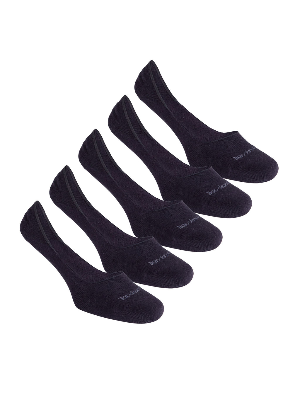Blackspade Unisex Sneakersocken No Show 5er Pack
