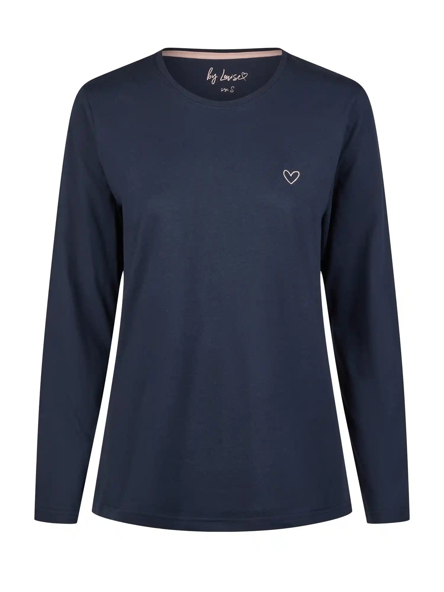 By Louise dames T-shirt met lange mouwen, mix &amp; match-opties