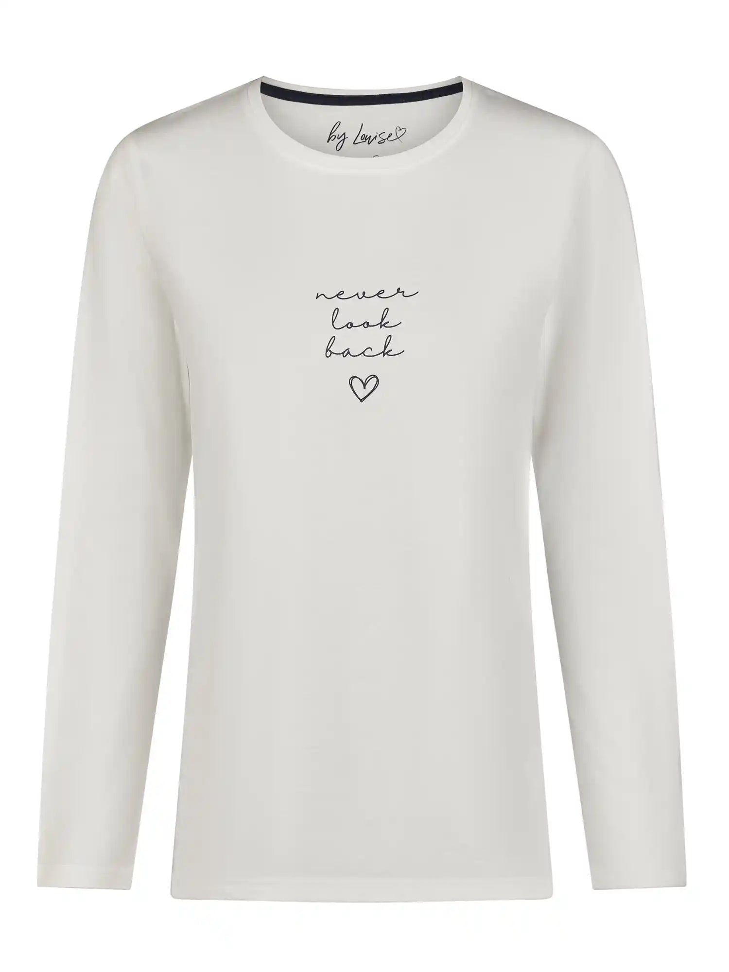 By Louise dames T-shirt met lange mouwen, mix &amp; match-opties