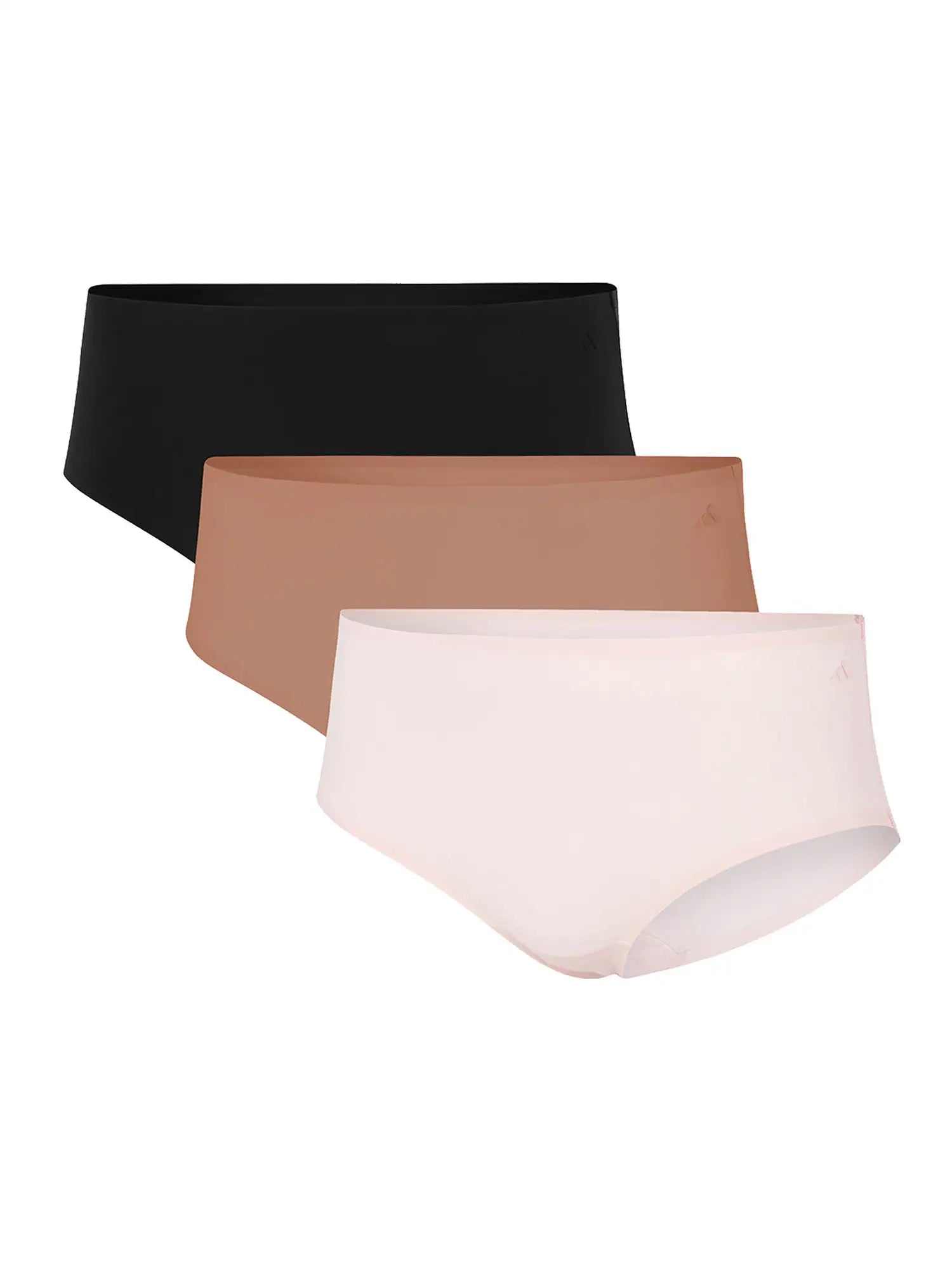 schwarz, braun, rose / L