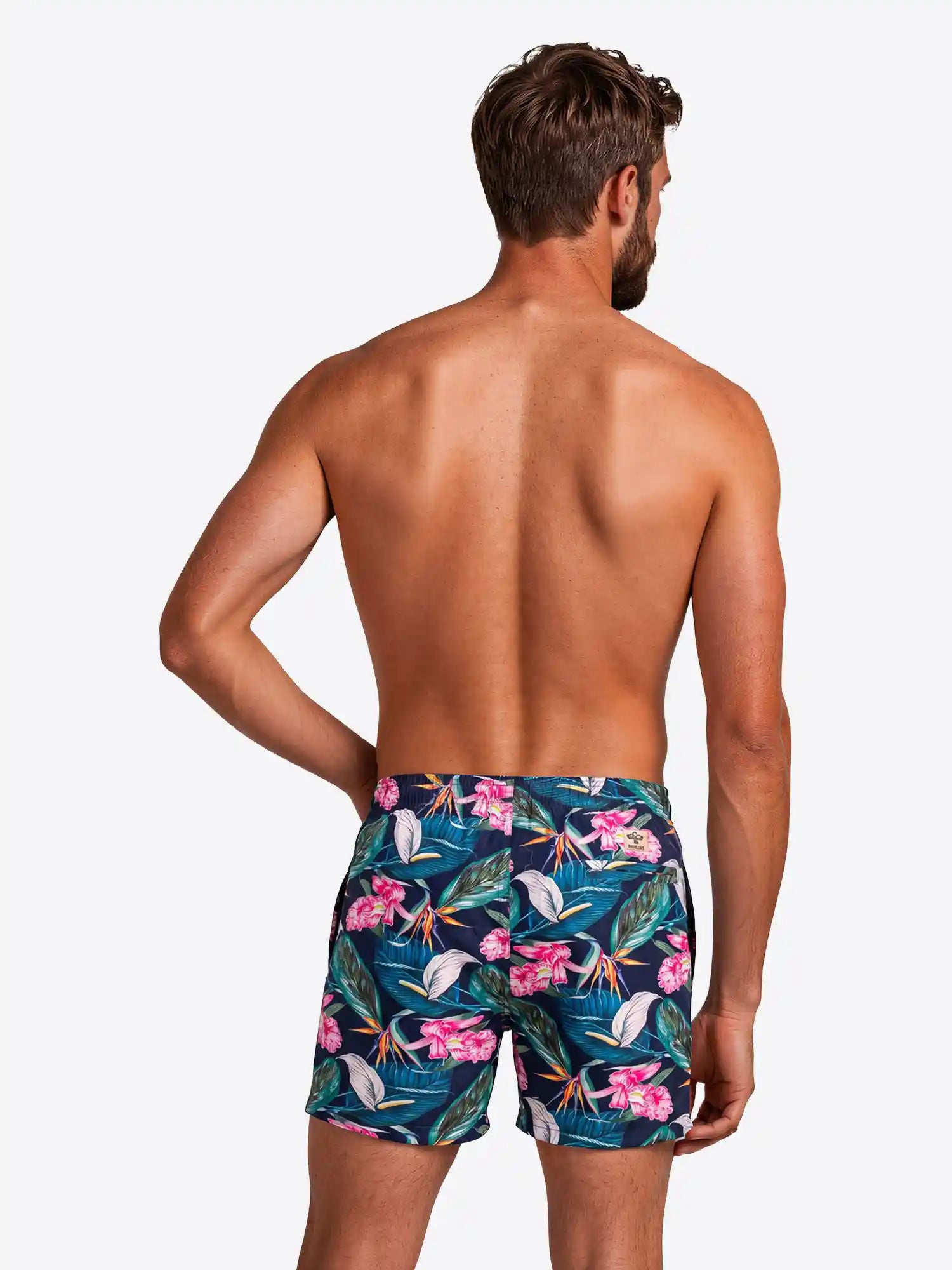 Bondi Joe men's swim shorts Roscoe Green