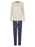 offwhite-navy / L