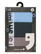 grau, blau, dunkelgrün / L