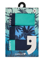 navy, cyan, blau / L