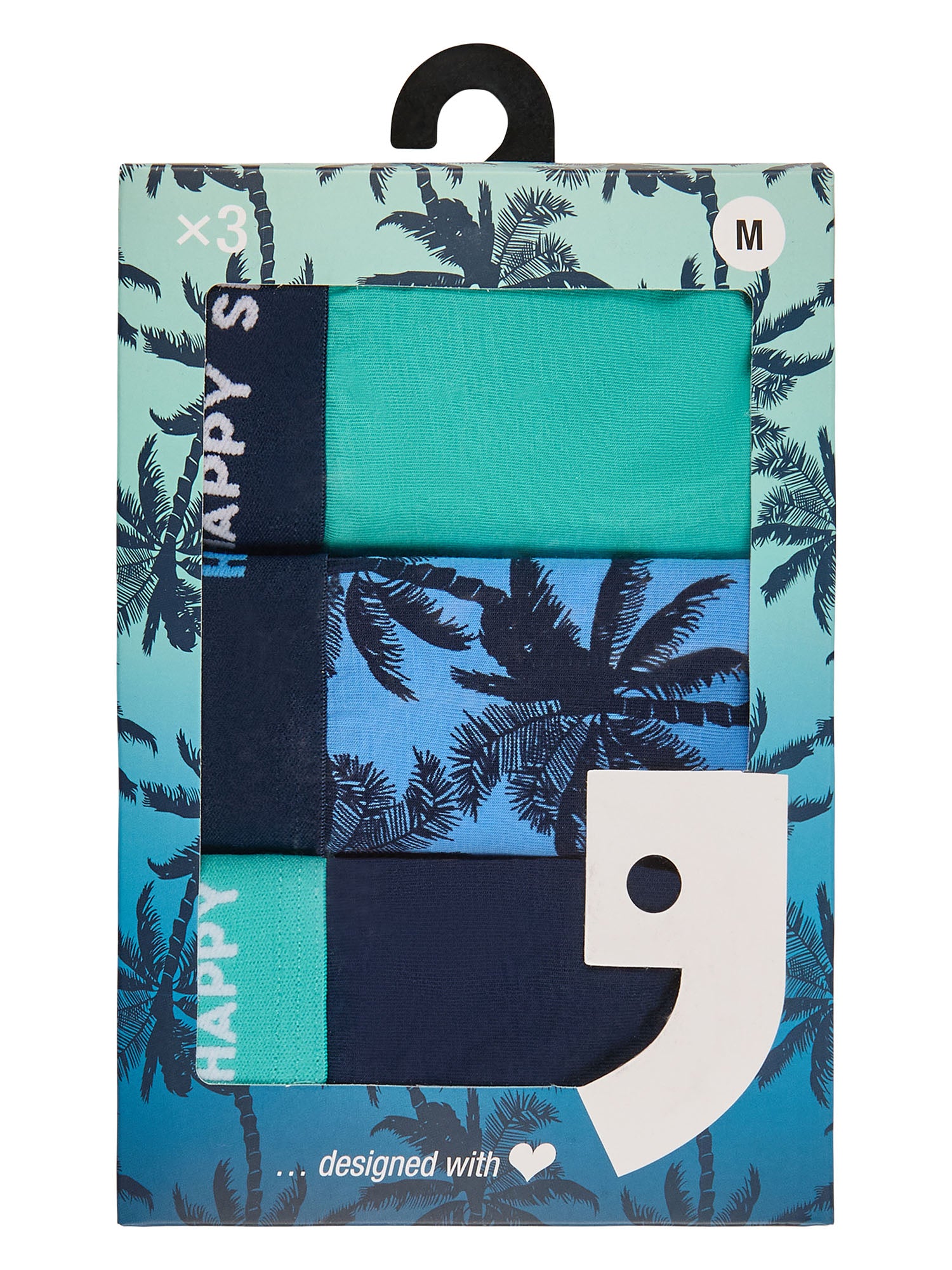 navy, cyan, blau / L