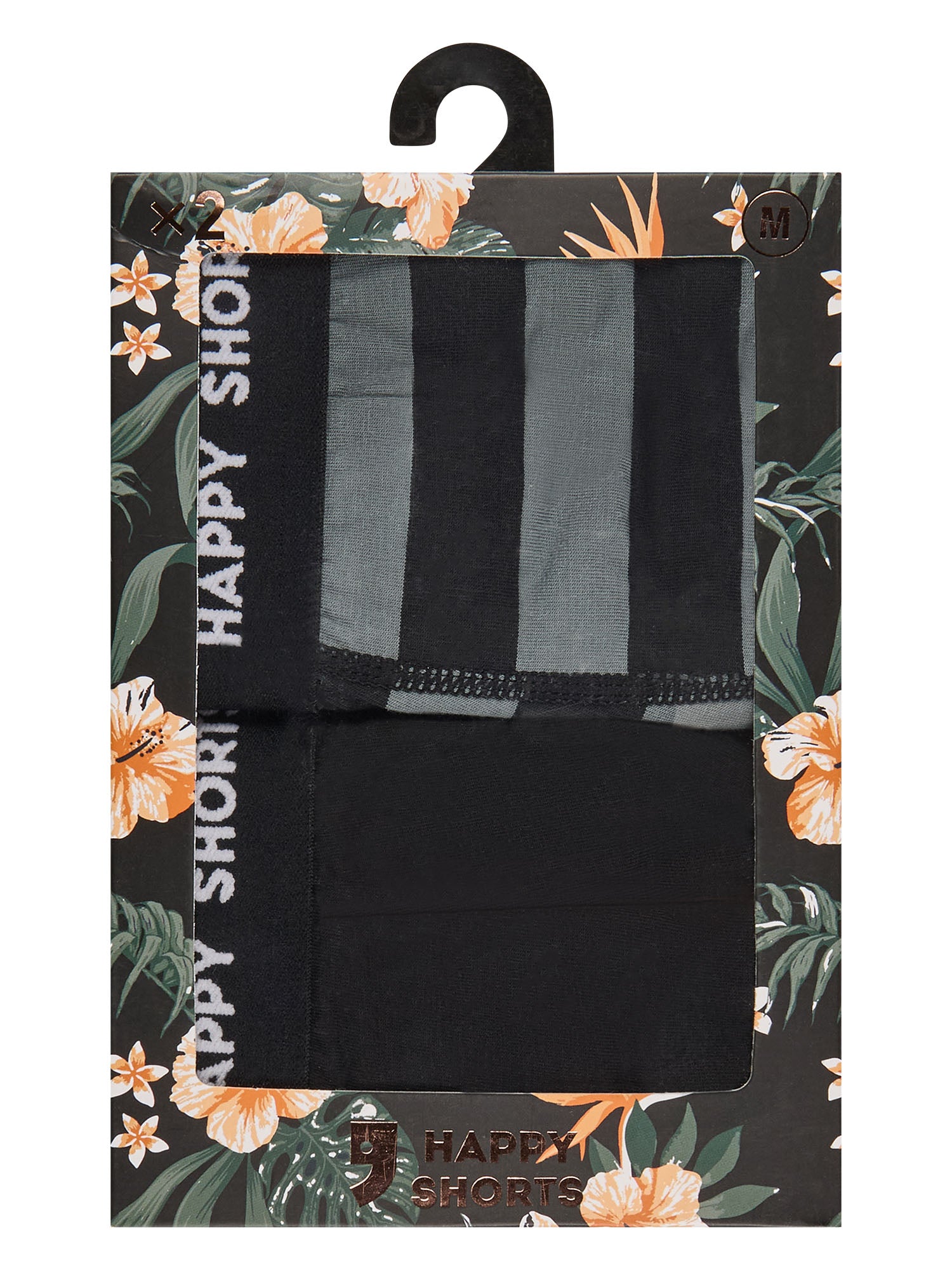 schwarz, grau / L