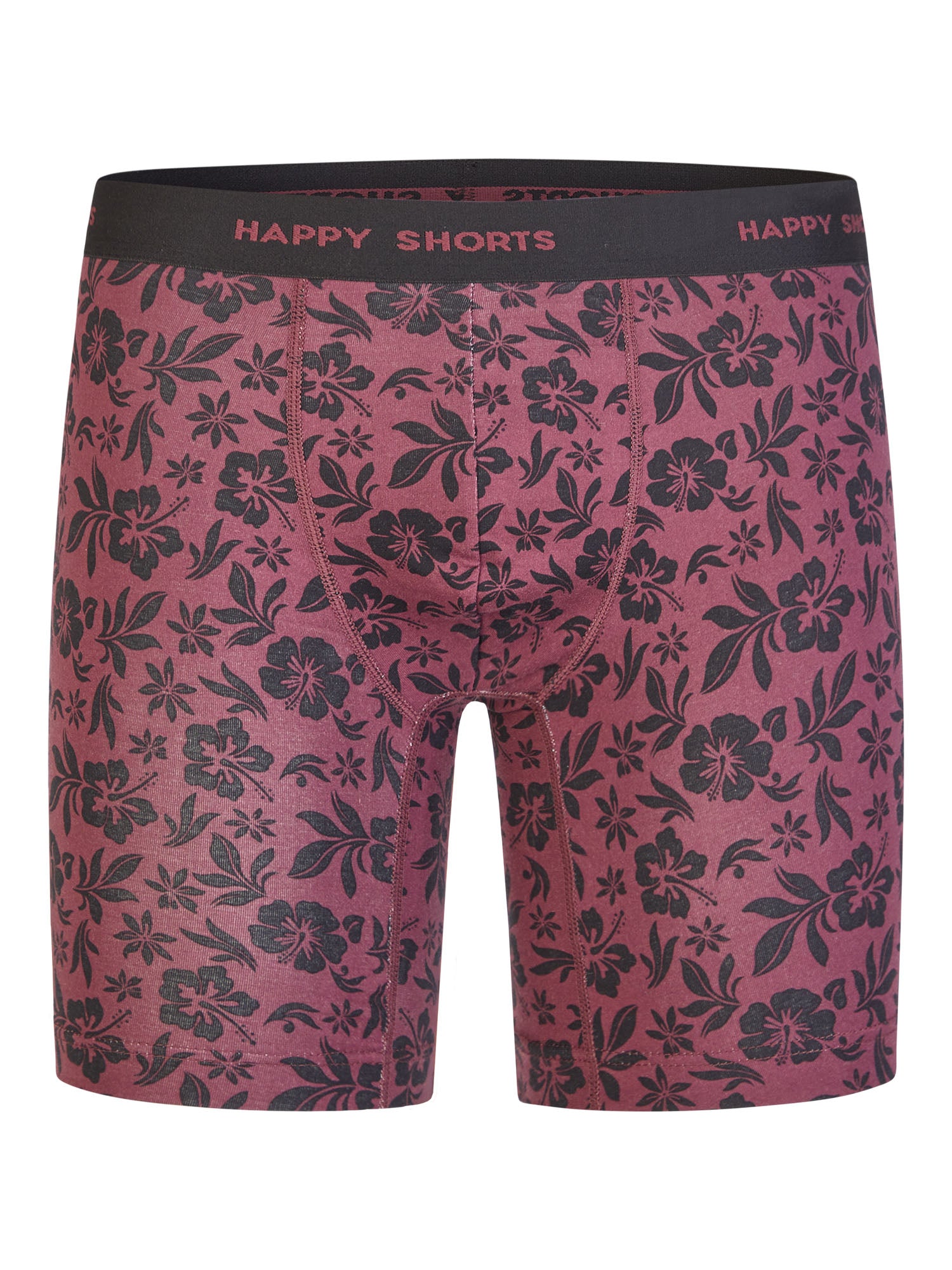 schwarz, bordeaux / L