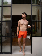 neon green/orange / L