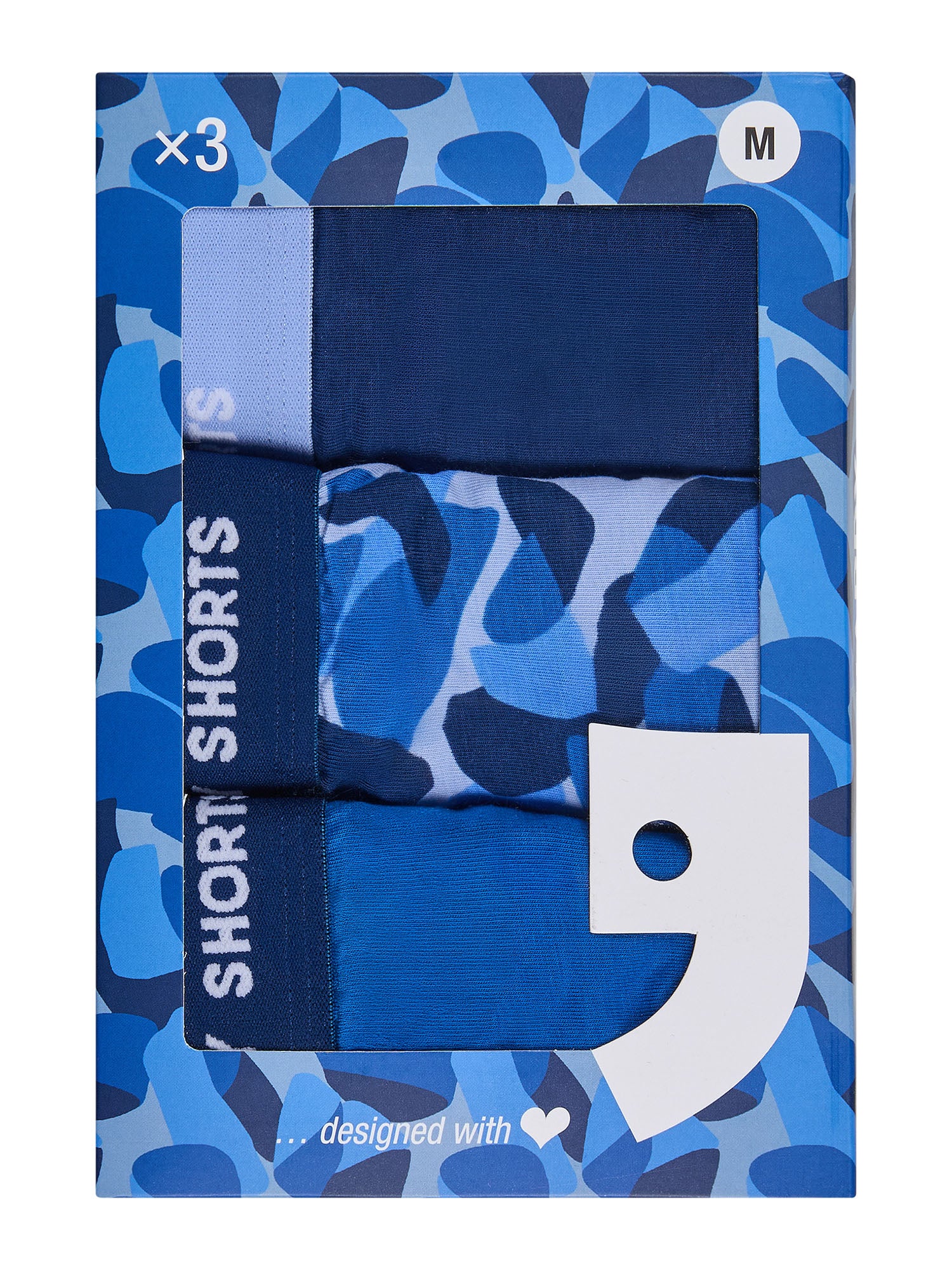 blau-camouflage / L