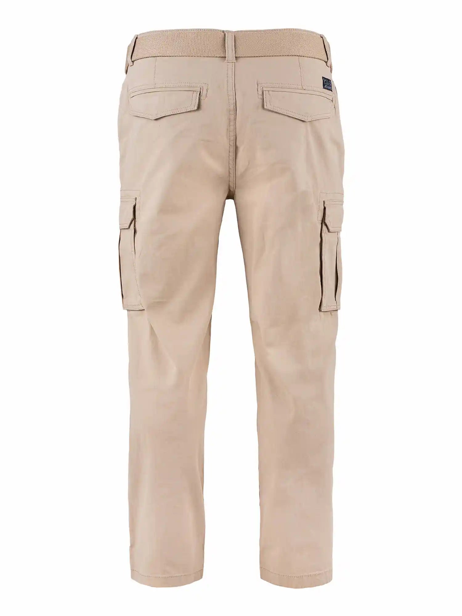 HIS Heren Cargo Jeans Katoen Heritage incl. riem