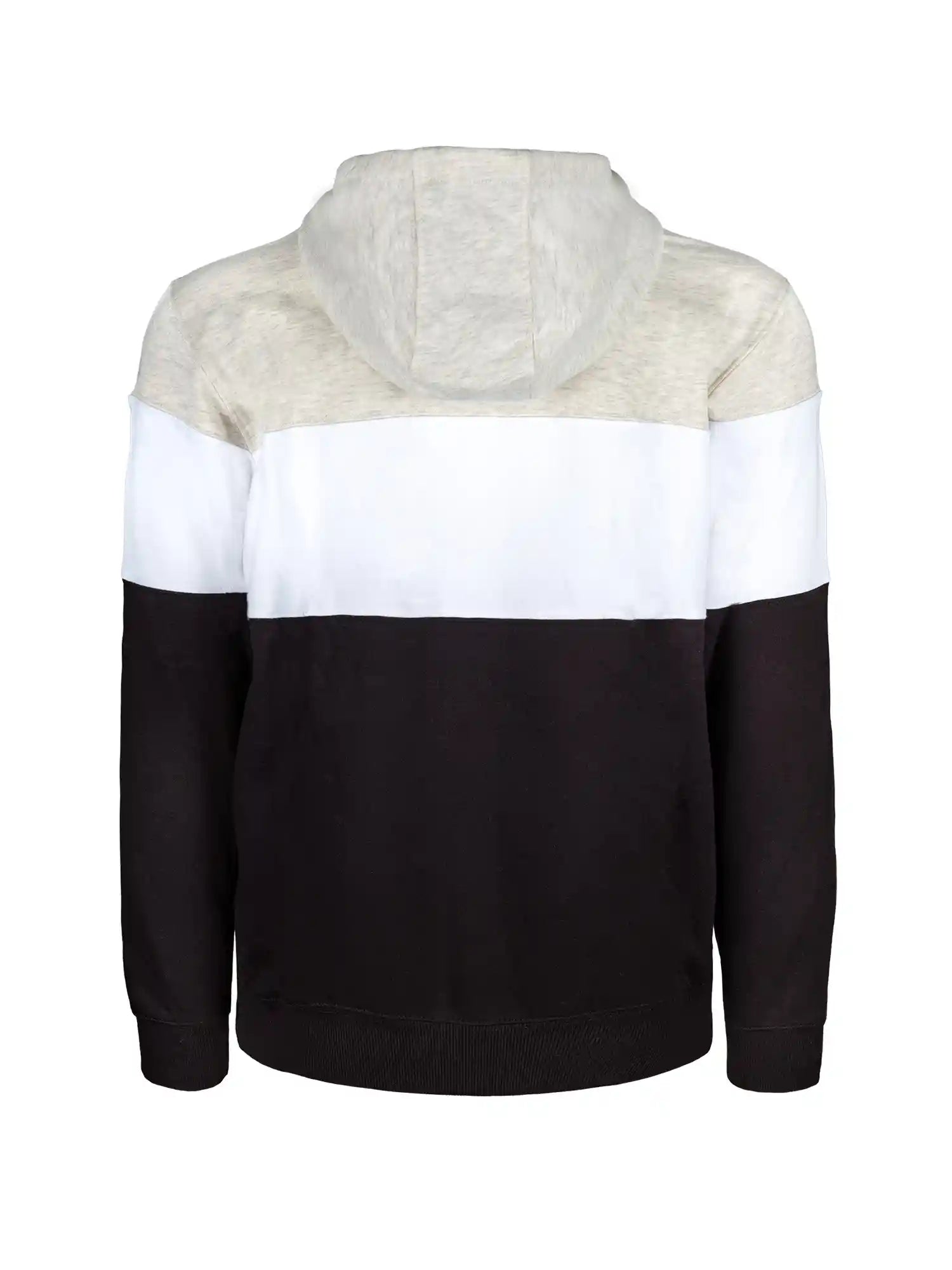 HIS herenhoodie met kleurblokken