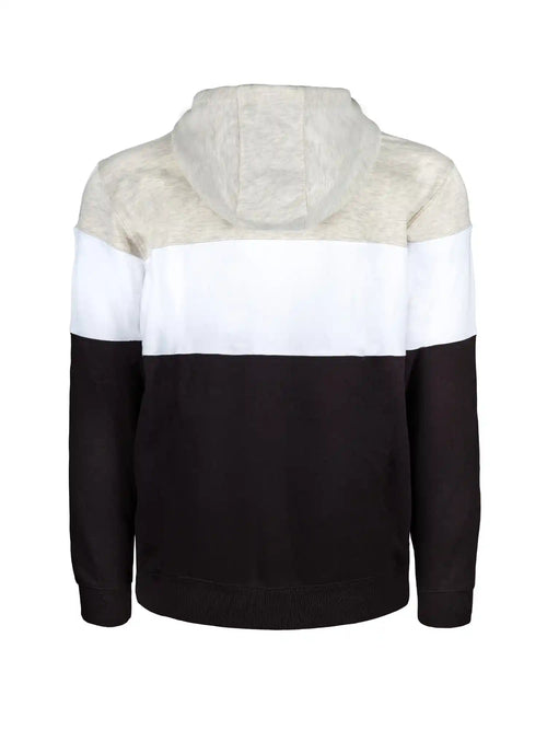 HIS herenhoodie met kleurblokken
