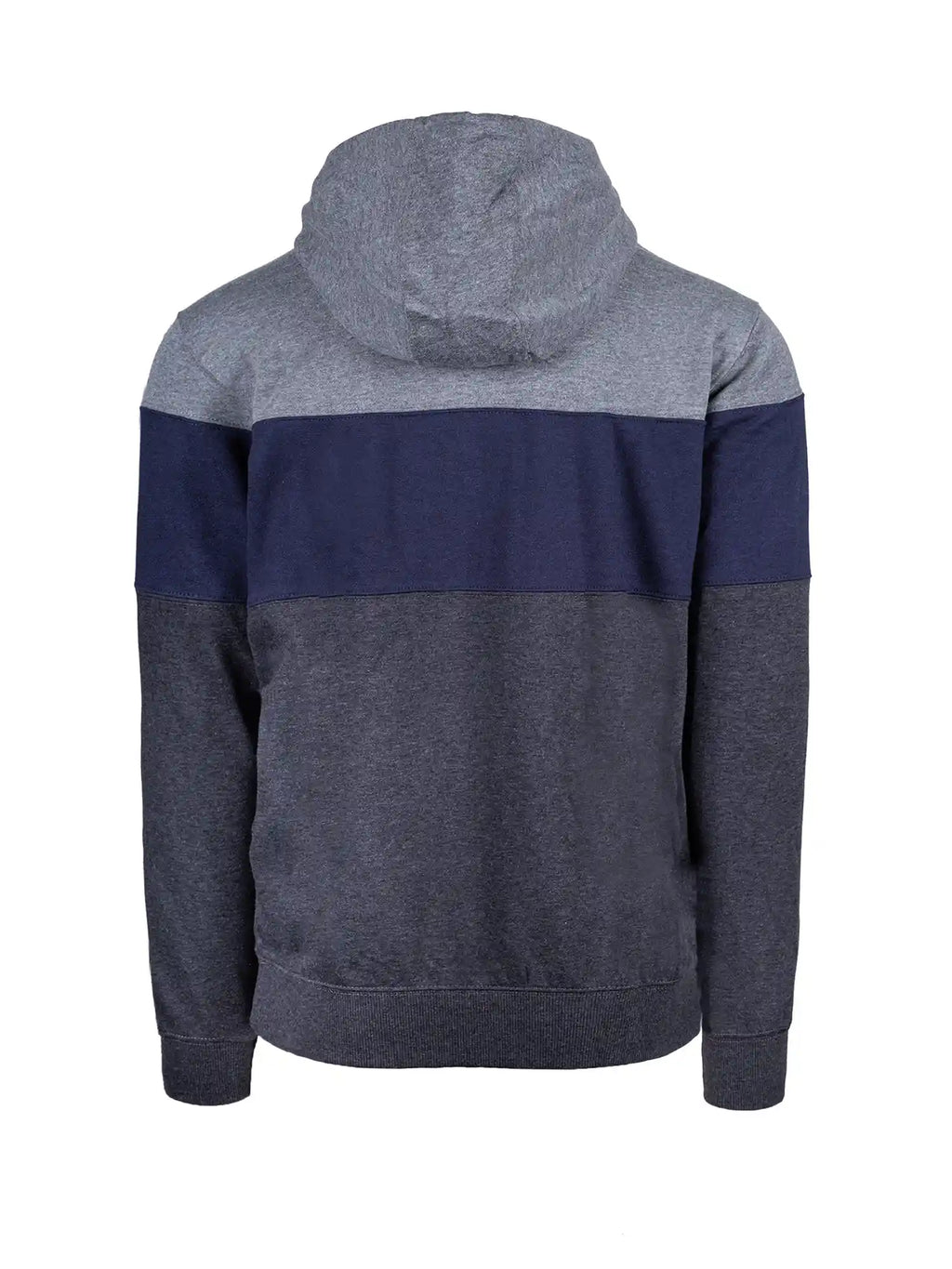 HIS herenhoodie met kleurblokken