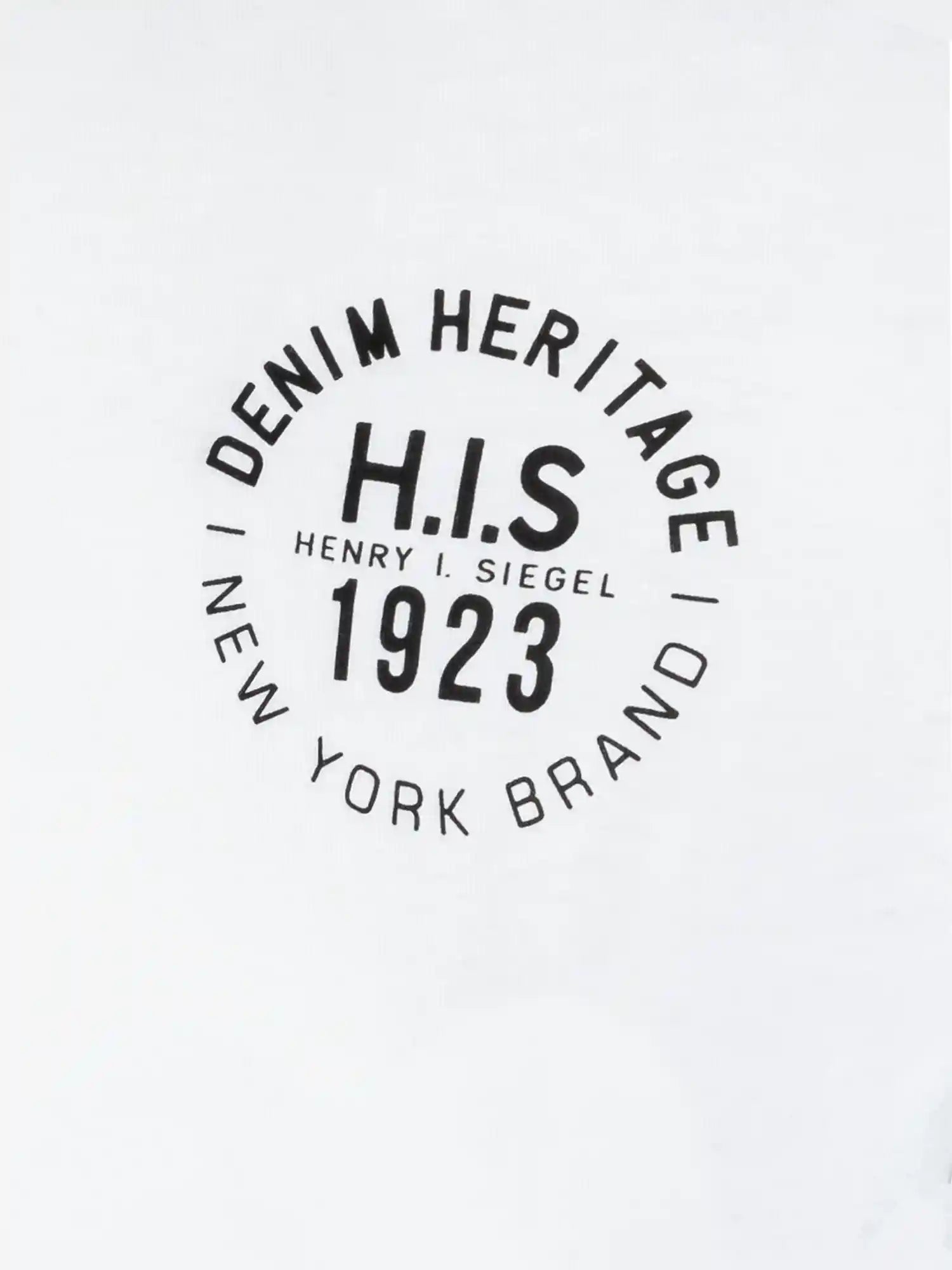 H.I.S Herren T-Shirt Denim Heritage 1923