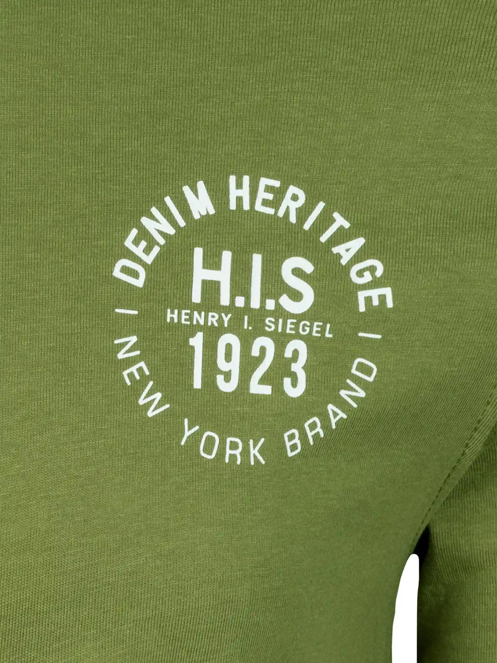 HIS Heren T-shirt Denim Heritage 1923