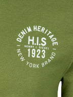 HIS Heren T-shirt Denim Heritage 1923