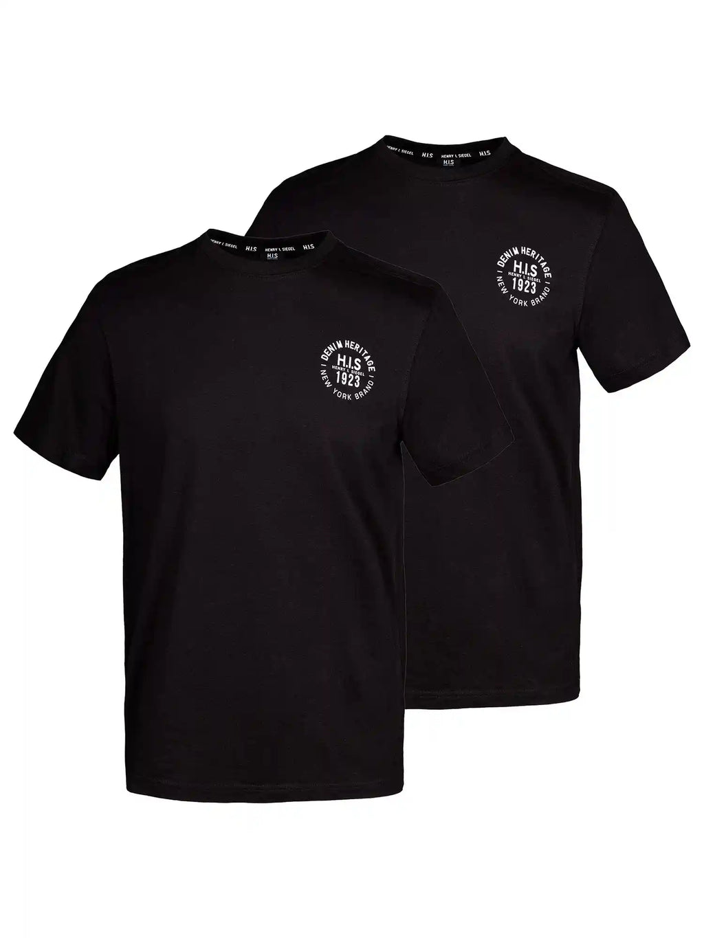 HIS Heren T-shirt Denim Heritage 1923