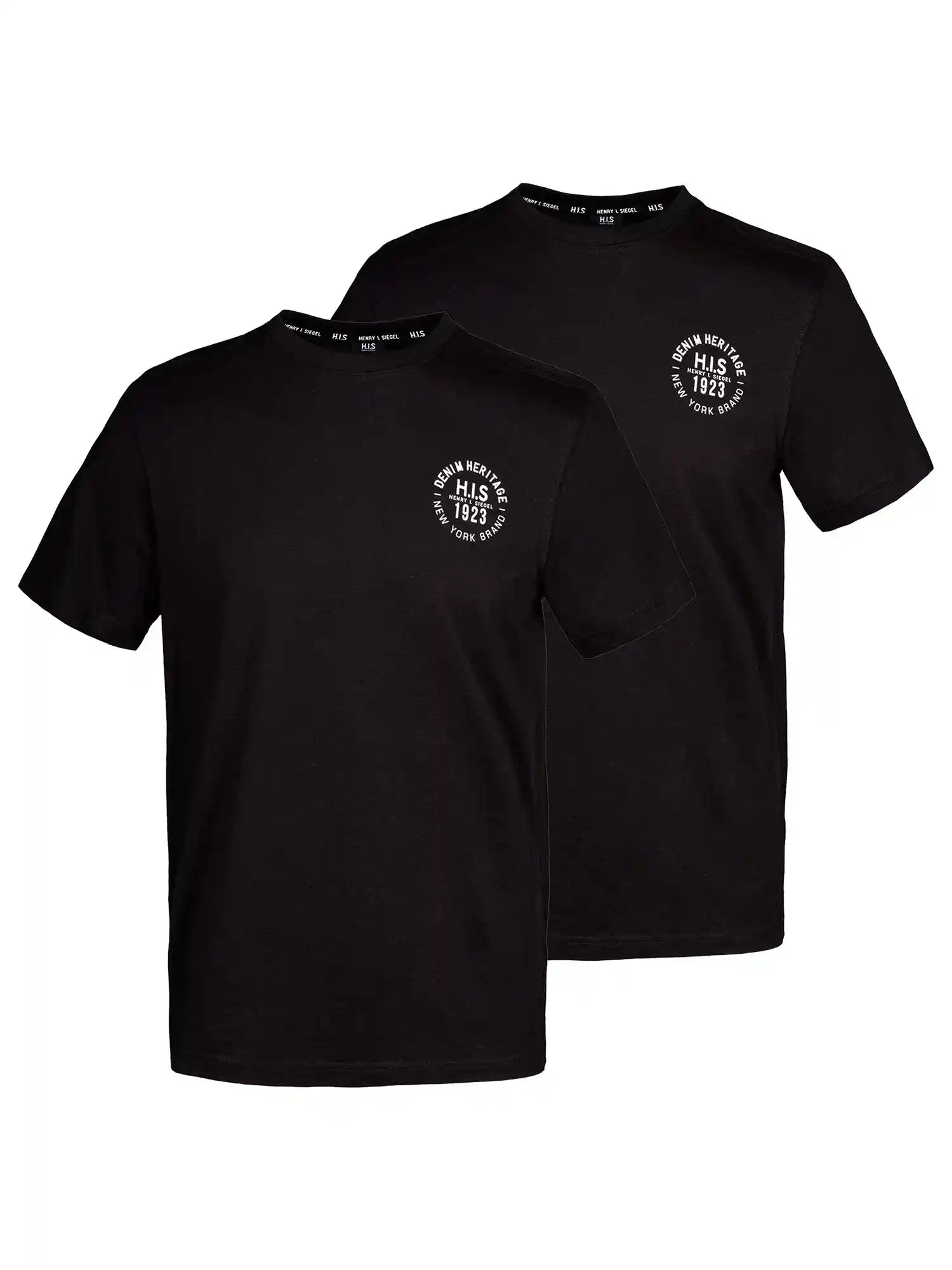 HIS Heren T-shirt Denim Heritage 1923