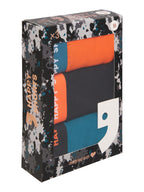 orange/black/turquise / L