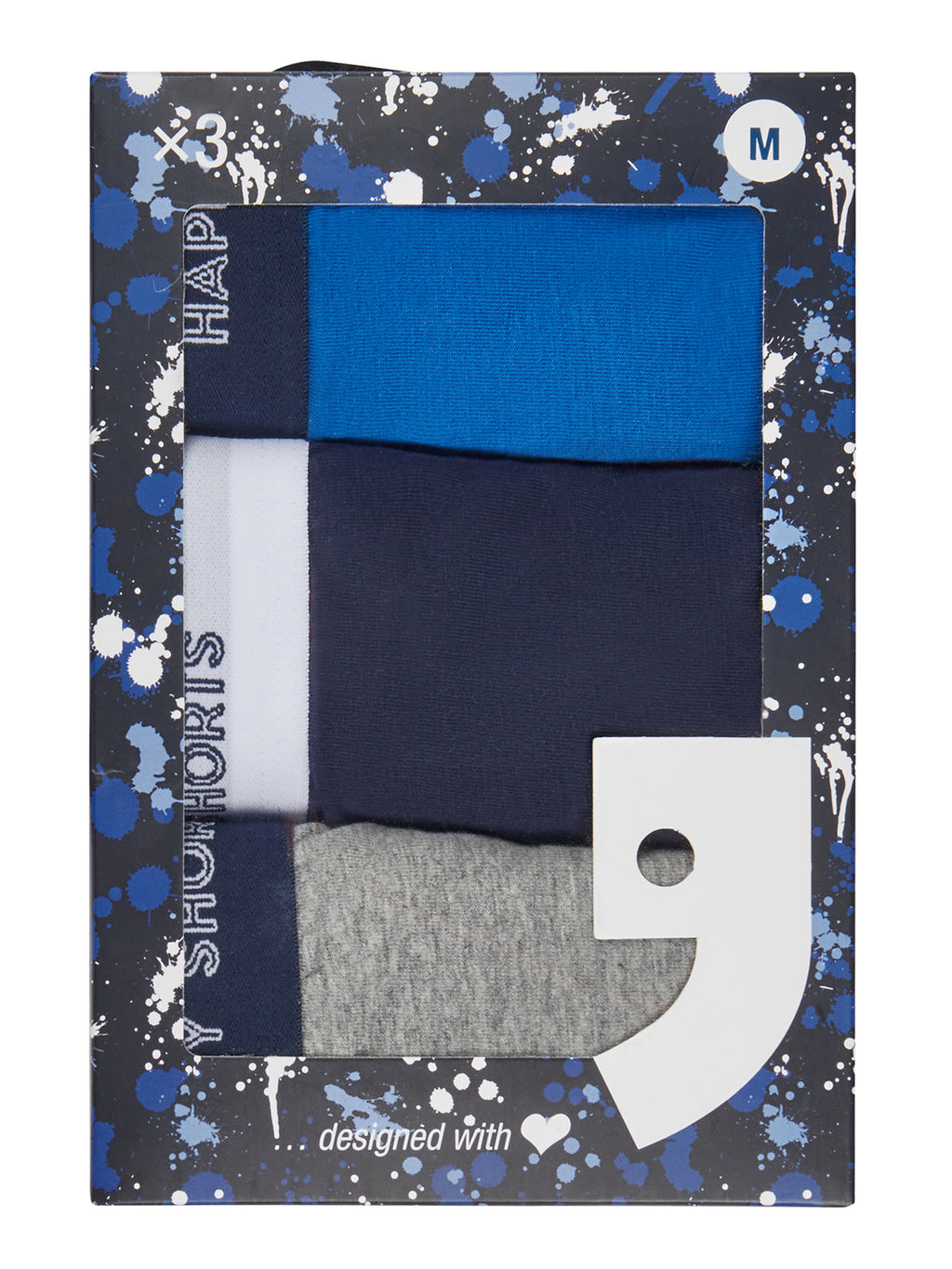 grey mel-navy / L